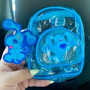 Vintage 2002 Blues Clues mini backpack